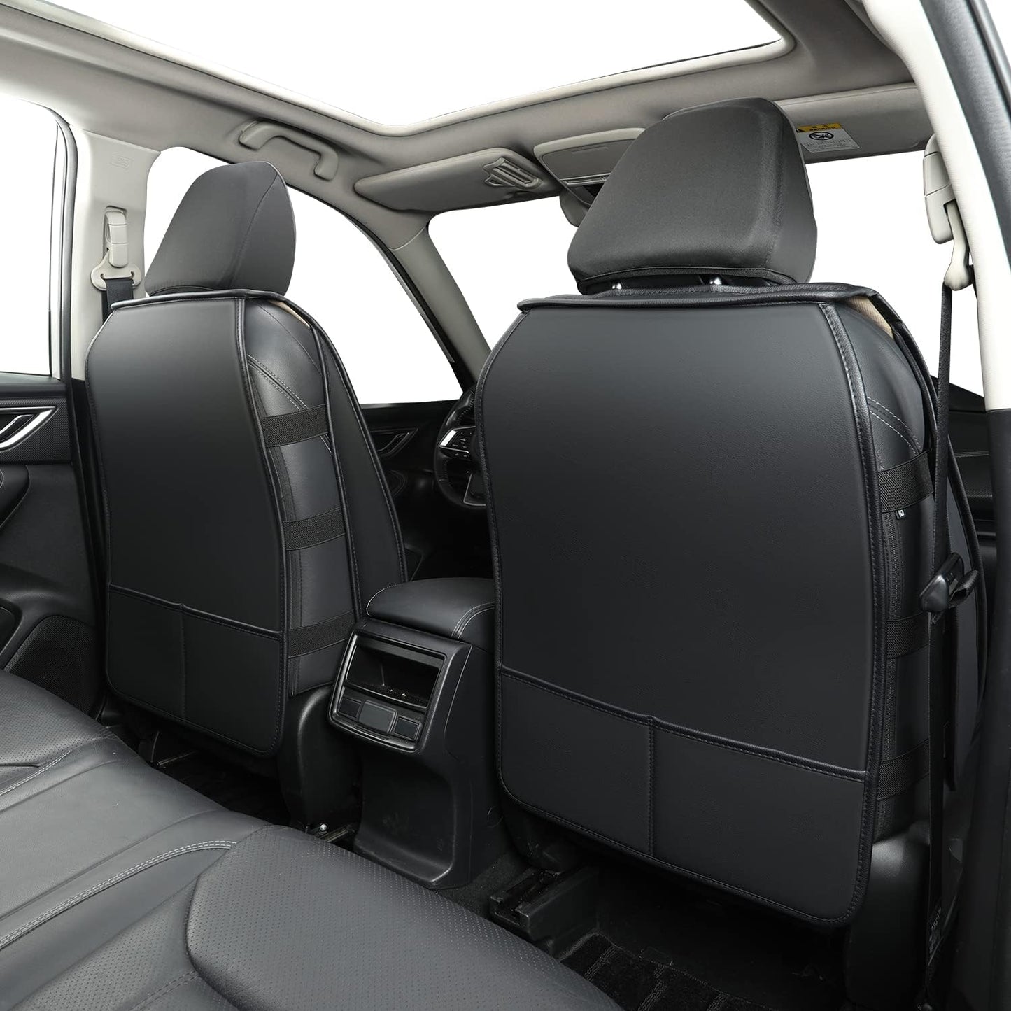 Subaru Seat Forester/Outback Covers Full Set, fit for 2014-2024 Subaru Forester Outback Sport Limited Touring Platinum with Water Proof Faux Leather Versatile, comfortable leather for all seasons