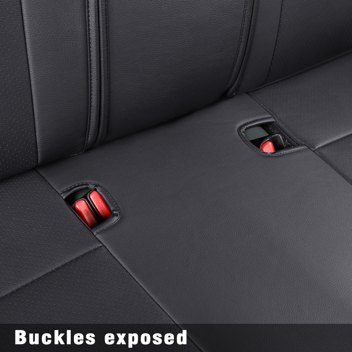 Nissan Kicks Seat Covers Custom,Fit 2018-2024 Kicks Seat Covers SV,SR,S,Front Set,Full Set, Waterproof artificial leather seat cover