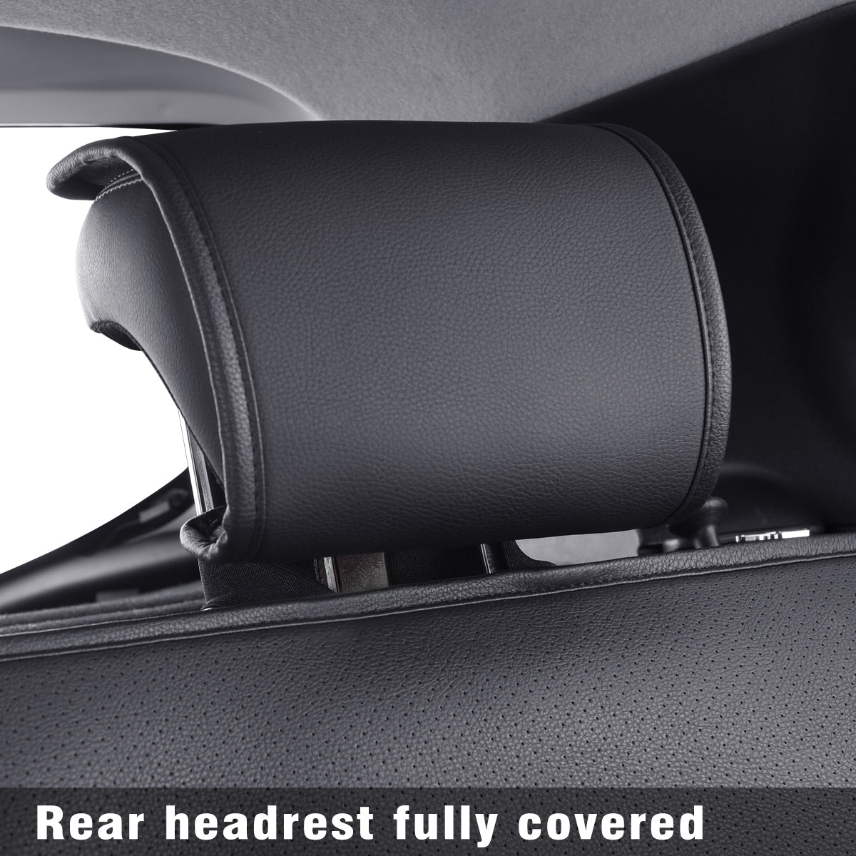 Nissan Kicks Seat Covers Custom,Fit 2018-2024 Kicks Seat Covers SV,SR,S,Front Set,Full Set, Waterproof artificial leather seat cover