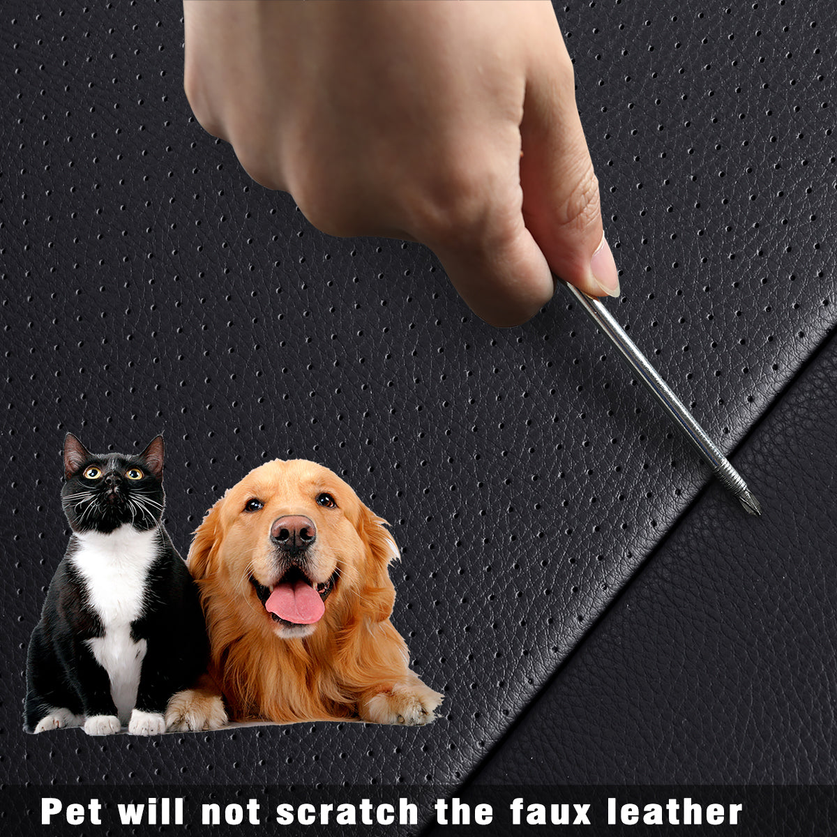 2018-2023 Titan Seat Covers Waterproof leather Fit Nissan SV PRO-4X Platinum Reserve S SL Crew Caba and Extended Cab&Regular Cab truck seat cover