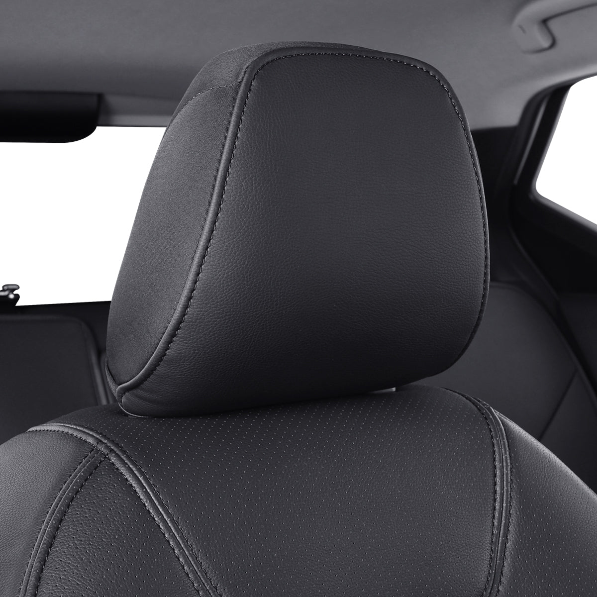 Nissan Kicks Seat Covers Custom,Fit 2018-2024 Kicks Seat Covers SV,SR,S,Front Set,Full Set, Waterproof artificial leather seat cover