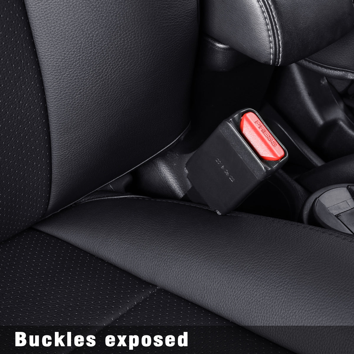 Nissan Kicks Seat Covers Custom,Fit 2018-2024 Kicks Seat Covers SV,SR,S,Front Set,Full Set, Waterproof artificial leather seat cover