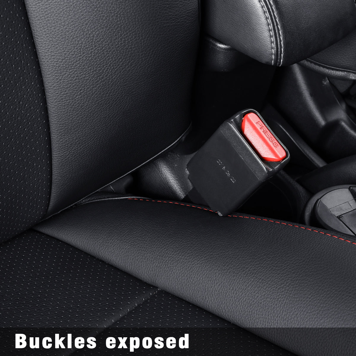 Nissan Kicks Seat Covers Custom,Fit 2018-2024 Kicks Seat Covers SV,SR,S,Front Set,Full Set, Waterproof artificial leather seat cover