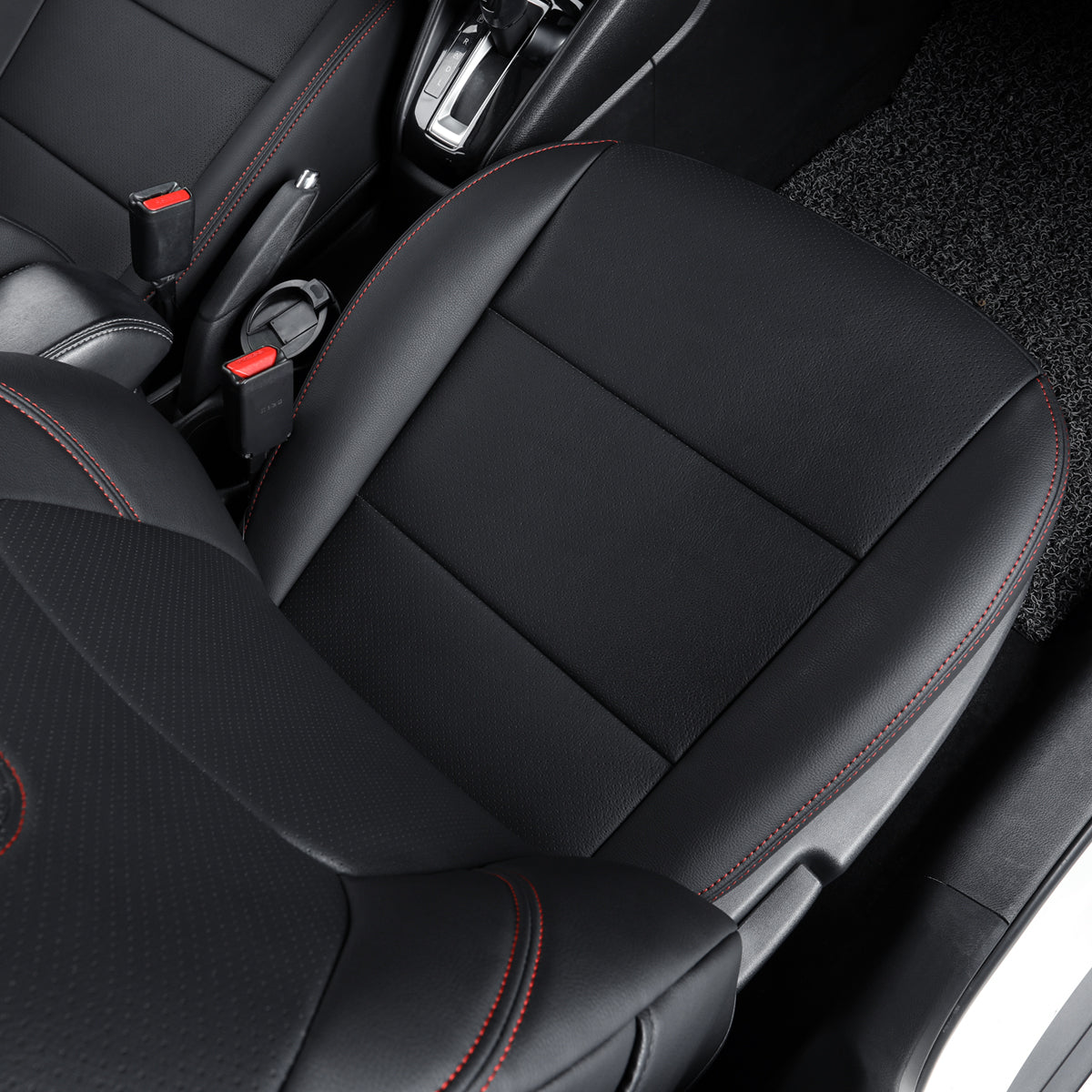 Nissan Kicks Seat Covers Custom,Fit 2018-2024 Kicks Seat Covers SV,SR,S,Front Set,Full Set, Waterproof artificial leather seat cover