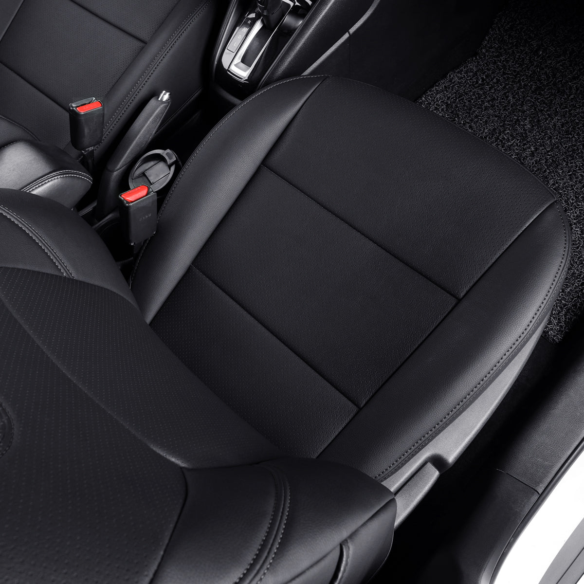 Nissan Kicks Seat Covers Custom,Fit 2018-2024 Kicks Seat Covers SV,SR,S,Front Set,Full Set, Waterproof artificial leather seat cover