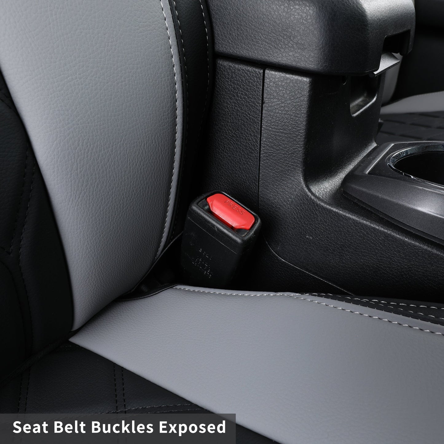 Tacoma Full Seat Covers, suitable for Tacoma 2016-2023 Seat covers for five persons double cab, artificial leather, four seasons available, breathable and comfortable
