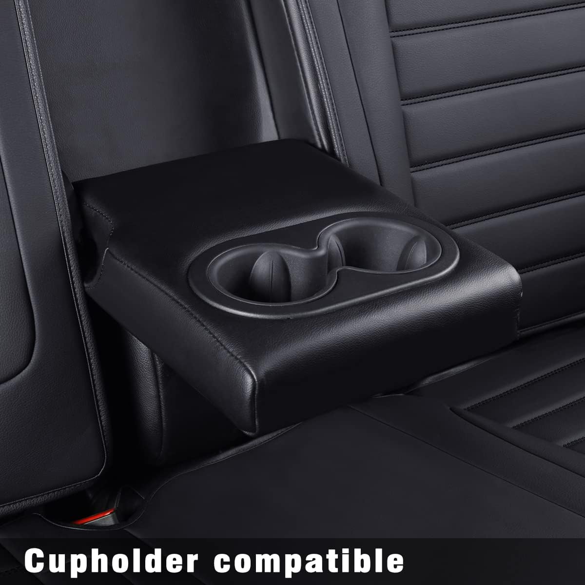 Custom Compatible with the Chevy Equinox Seat Covers 2018-2023 with Faux Leather