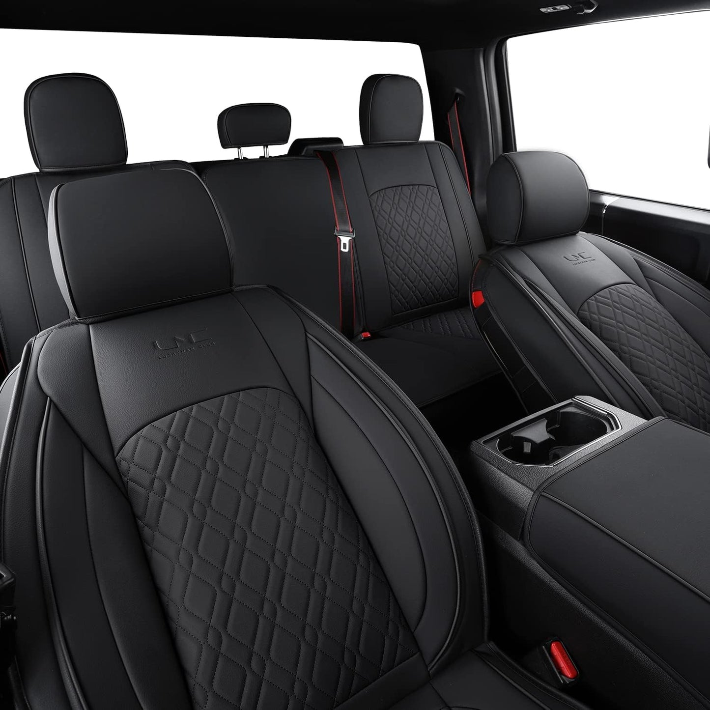 F150 Full Set Seat Covers, Fit 2015-2023 Ford F150 and 2017-2023 F250 F350 F450