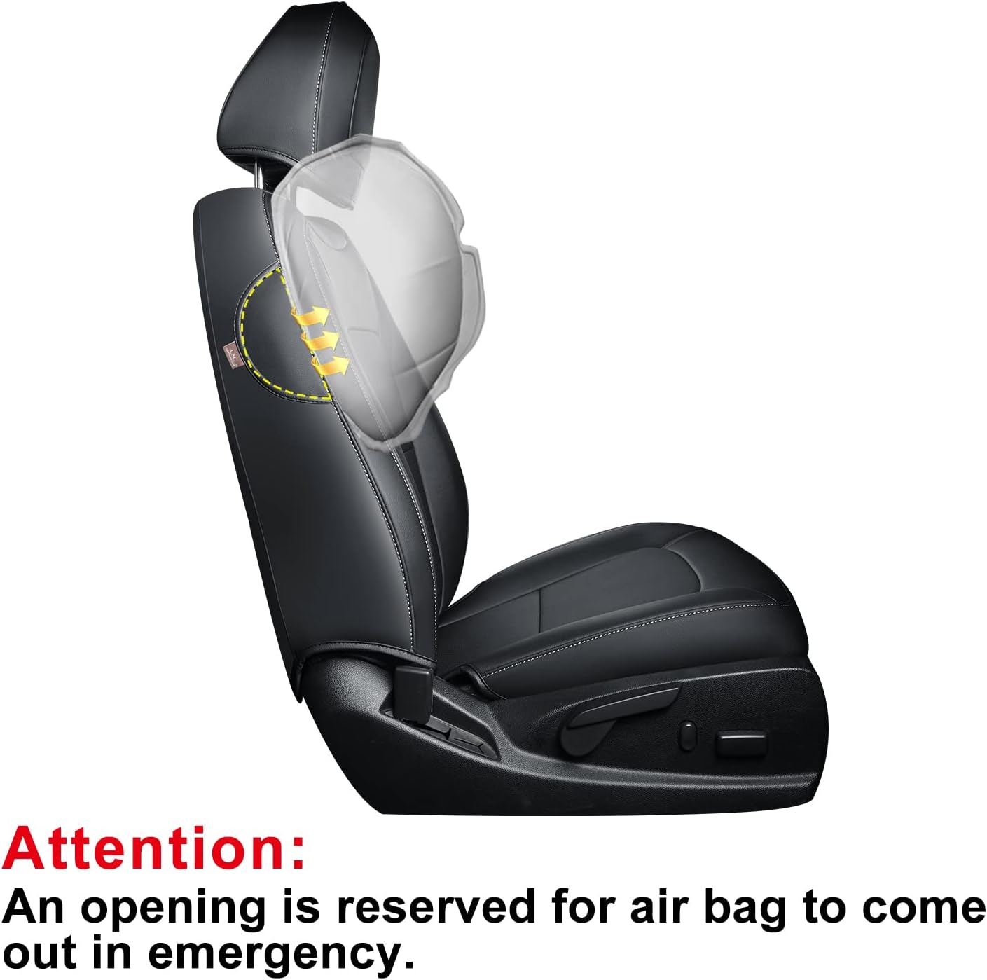 Chevy Colorado Seat Covers, fit for Colorado Crew Cab Z71 LT ZR2 Work Truck 2015 2016 2017 2018 2019 2020 2021 2022 with Faux Leather
