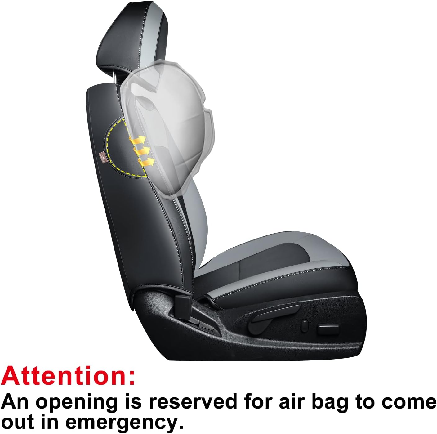 Chevy Colorado Seat Covers, fit for Colorado Crew Cab Z71 LT ZR2 Work Truck 2015 2016 2017 2018 2019 2020 2021 2022 with Faux Leather