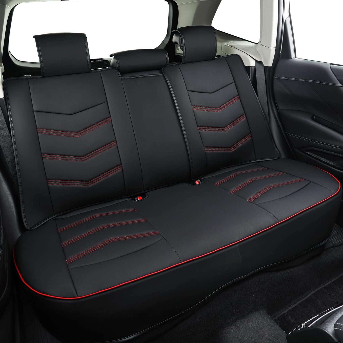 Subaru Seat Forester/Outback Covers Full Set, fit for 2014-2024 Subaru Forester Outback Sport Limited Touring Platinum with Water Proof Faux Leather Versatile, comfortable leather for all seasons