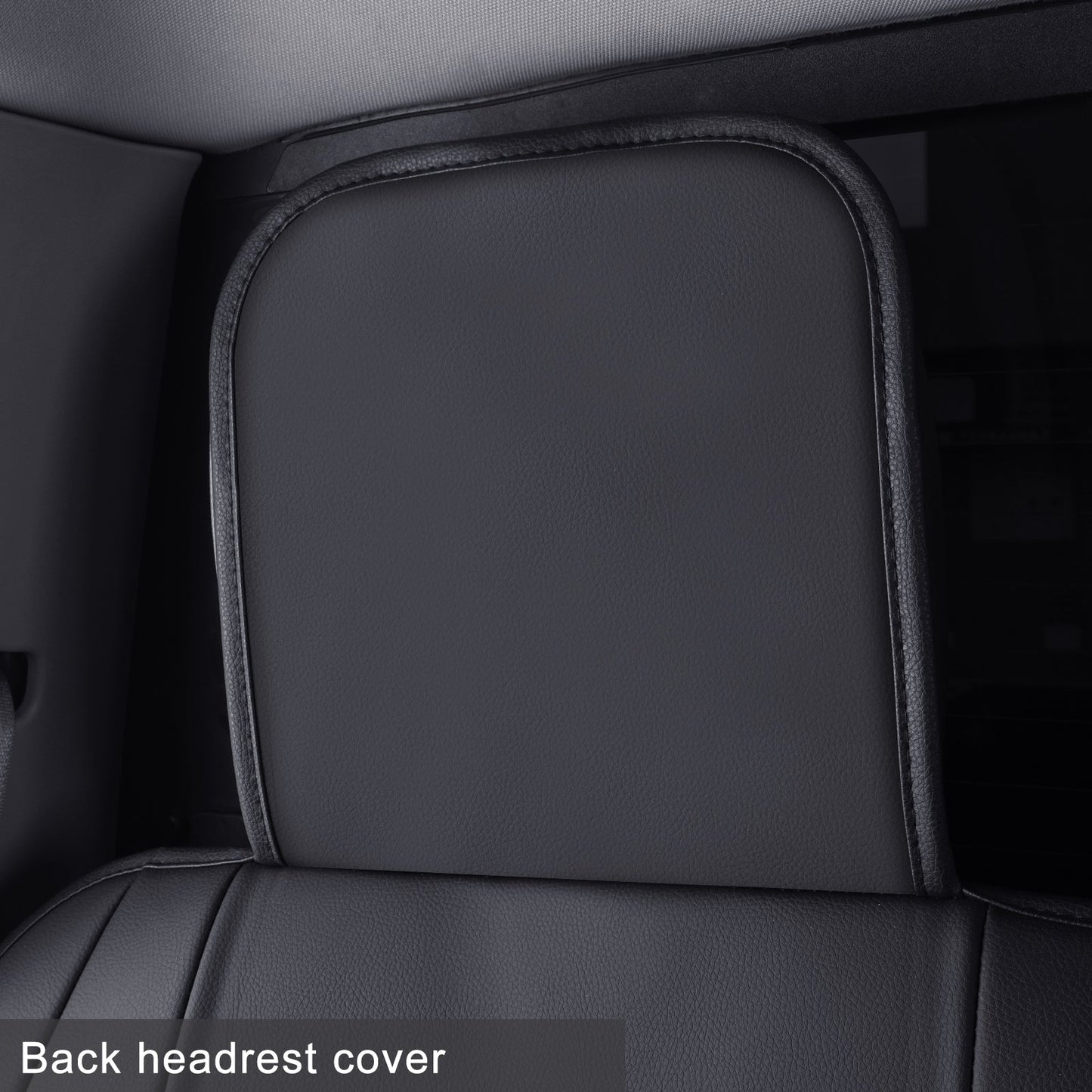 Ram 1500 Seat Covers Front and Back, Also Fit for Minority of The 2006-2020 Ram 2500 3500 Crew Cab& Quad Cab Pickup, with Faux Leather