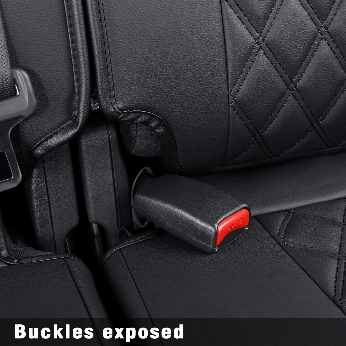 2018-2024 Titan Seat Covers leather Fit Nissan .SV. PRO-4X. Platinum Reserve .S. SL. Crew Caba and Extended Cab&Regular Cab truck Waterproof seat cover