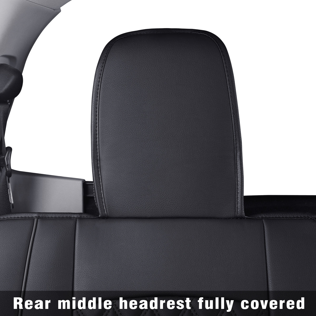 2018-2024 Titan Seat Covers leather Fit Nissan .SV. PRO-4X. Platinum Reserve .S. SL. Crew Caba and Extended Cab&Regular Cab truck Waterproof seat cover