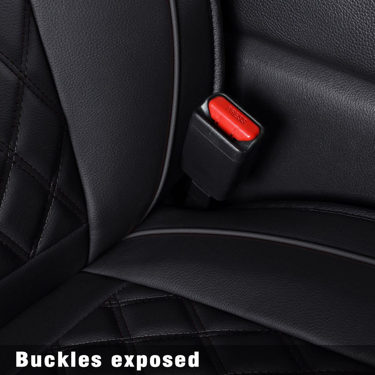 2018-2024 Titan Seat Covers leather Fit Nissan .SV. PRO-4X. Platinum Reserve .S. SL. Crew Caba and Extended Cab&Regular Cab truck Waterproof seat cover