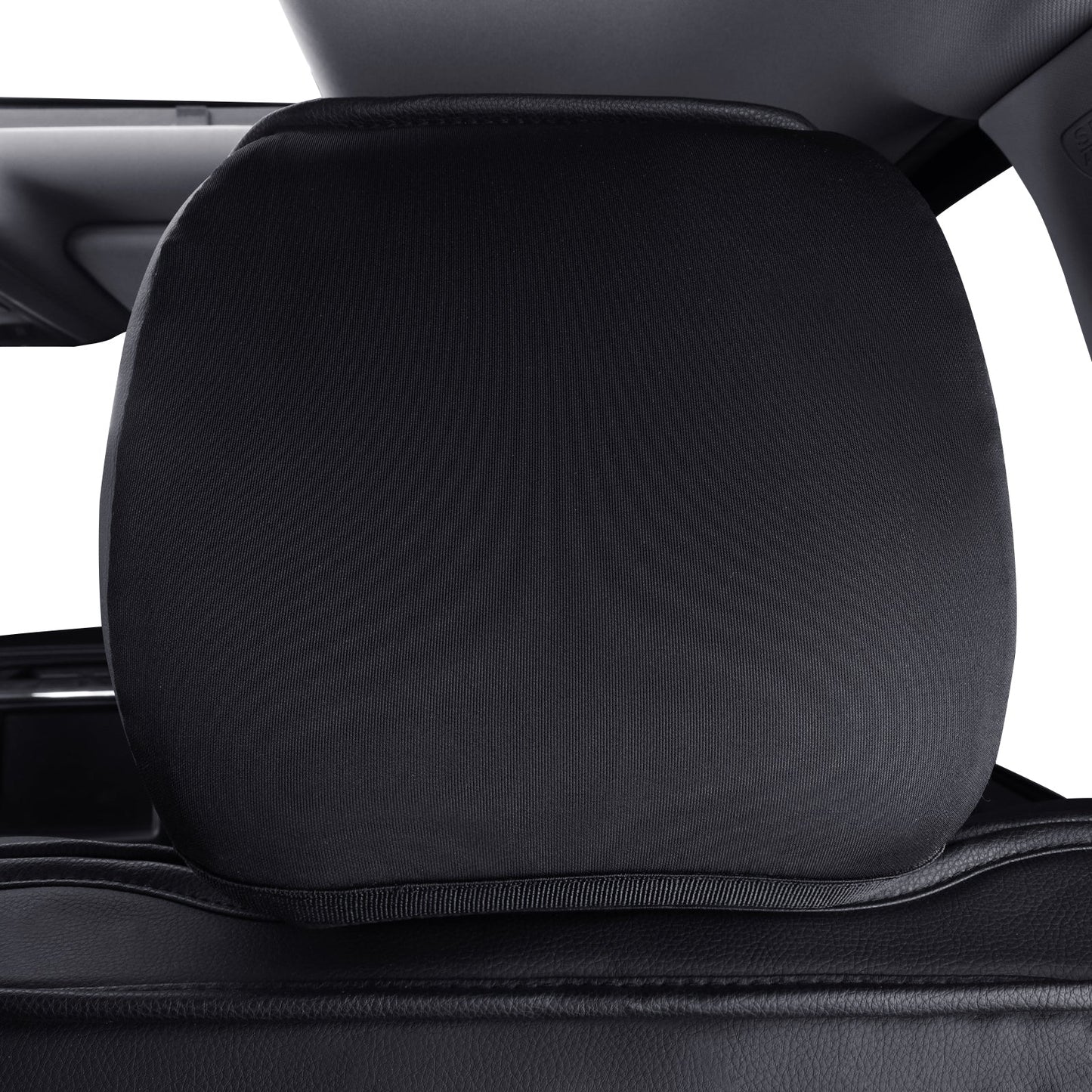 Ram 1500 Seat Covers Front and Back, Also Fit for Minority of The 2006-2020 Ram 2500 3500 Crew Cab& Quad Cab Pickup, with Faux Leather