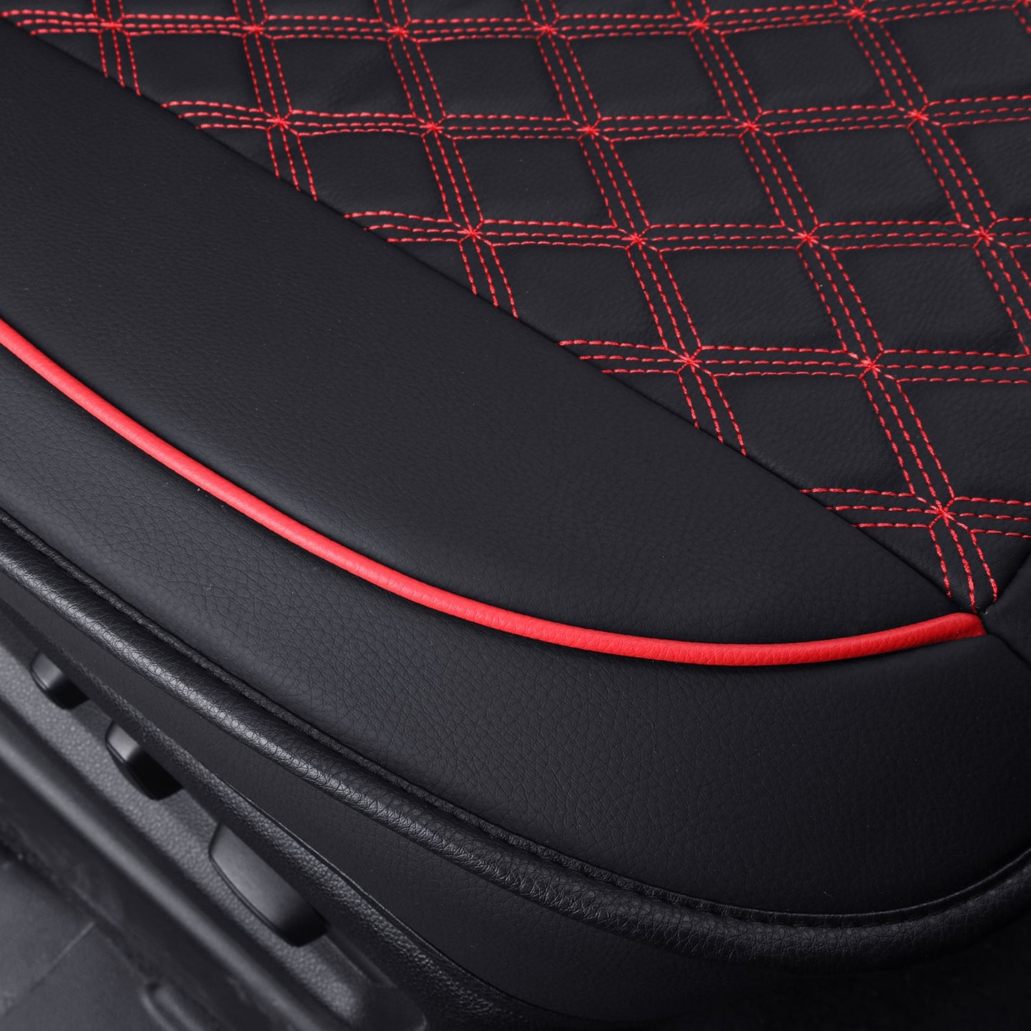 Chevy Silverado GMC Sierra Truck Seat Covers Trail Boss Z71 Pickup 2007-2024 1500 2500HD 3500HD Crew Double Extended Cab Waterproof Leather