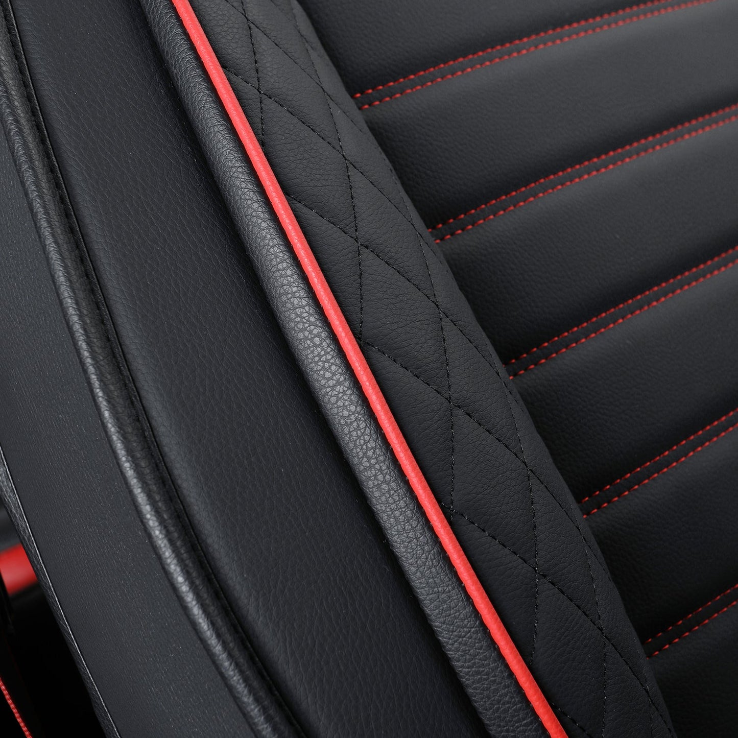 F150 Seat Covers Full Set with Waterproof Leather, Automotive Vehicle Cushion Cover for Cars SUV Pick-up Truck Fit for 2009 to 2024 Ford F150 Carhartt and 2017 to 2023 F250 F350 F450