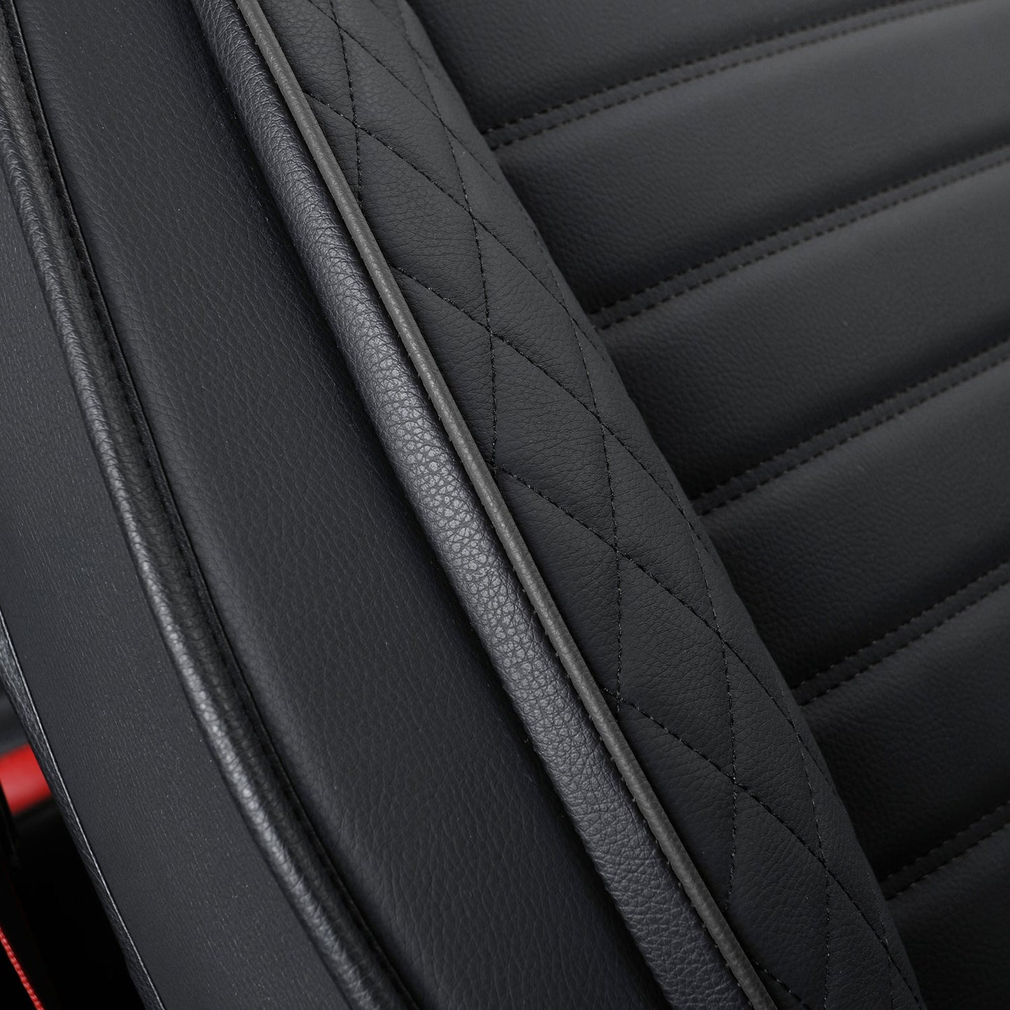 F150 Seat Covers Full Set with Waterproof Leather, Automotive Vehicle Cushion Cover for Cars SUV Pick-up Truck Fit for 2009 to 2024 Ford F150 Carhartt and 2017 to 2023 F250 F350 F450