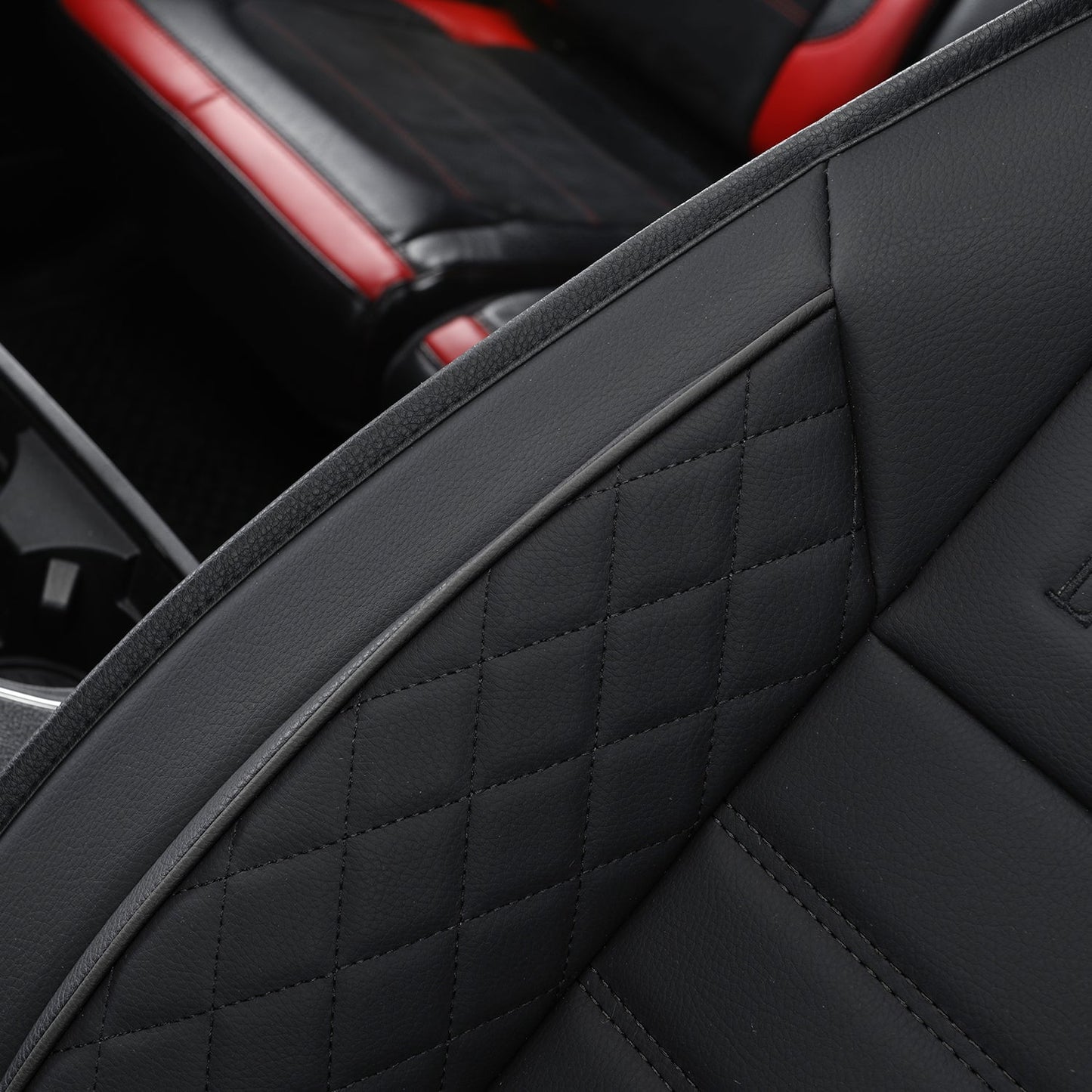 F150 Seat Covers Full Set with Waterproof Leather, Automotive Vehicle Cushion Cover for Cars SUV Pick-up Truck Fit for 2009 to 2024 Ford F150 Carhartt and 2017 to 2023 F250 F350 F450