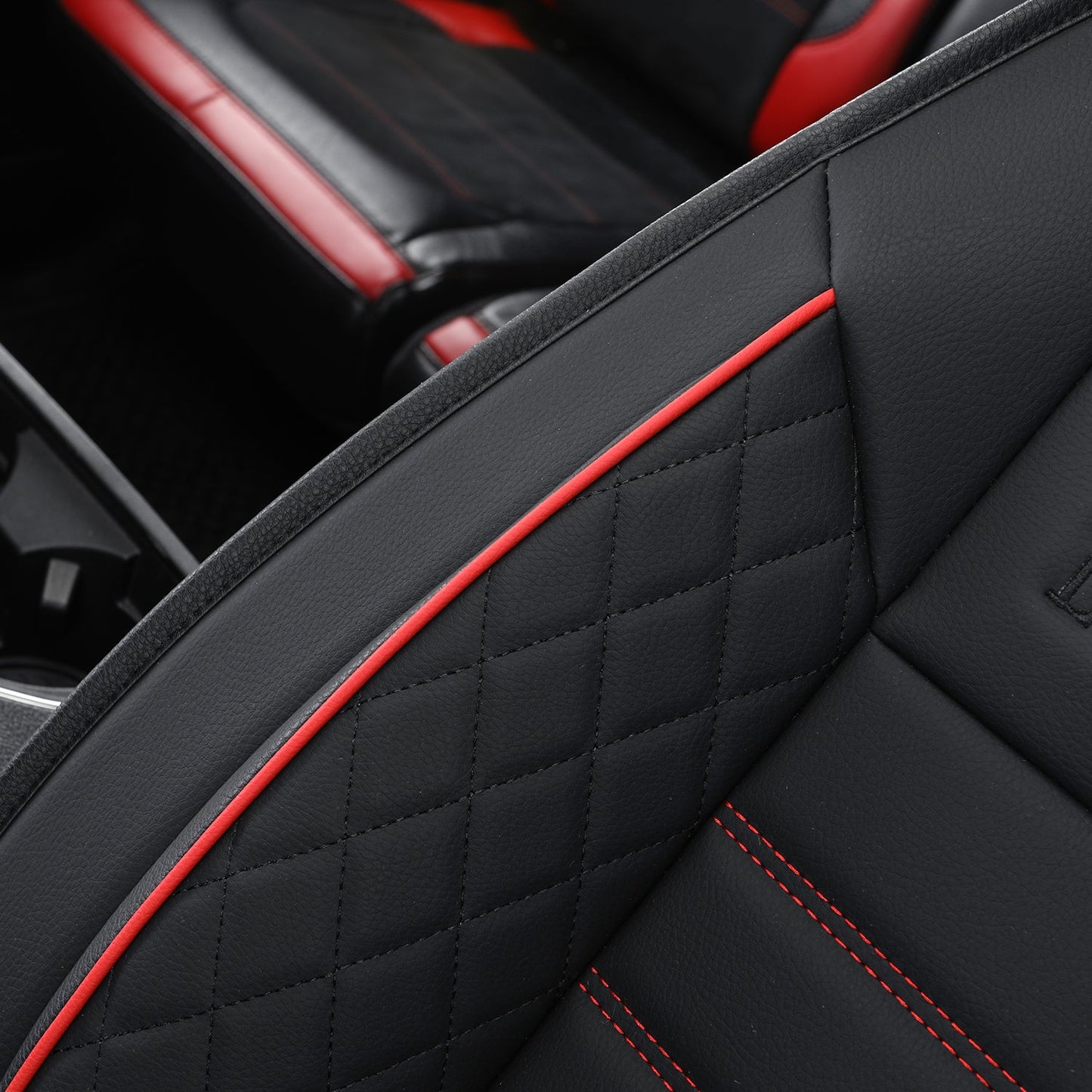 F150 Seat Covers Full Set with Waterproof Leather, Automotive Vehicle Cushion Cover for Cars SUV Pick-up Truck Fit for 2009 to 2024 Ford F150 Carhartt and 2017 to 2023 F250 F350 F450