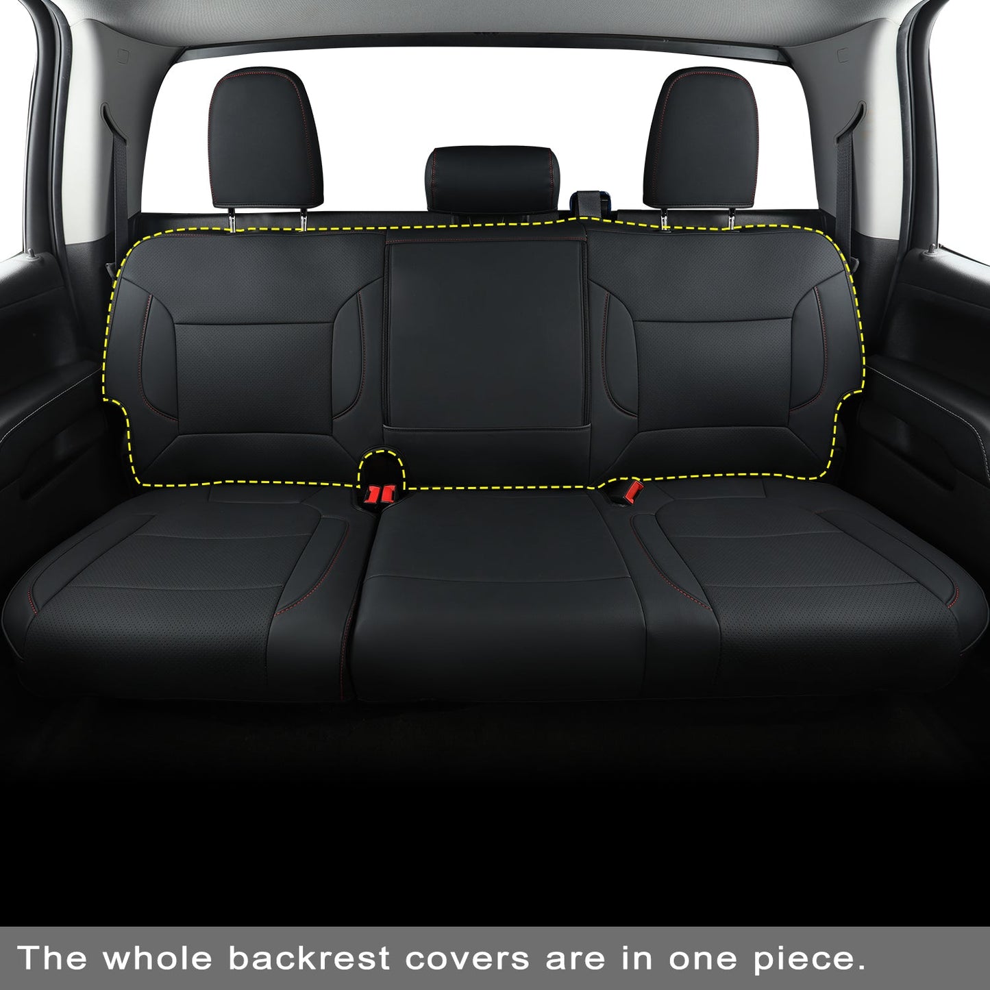 Custom Silverado Seat Covers 2007-2024 Chevrolet Silverado Sierra 1500/2500HD/3500HD crew, all-covered seat covers，dual, extended cab, waterproof leather, , all seasons