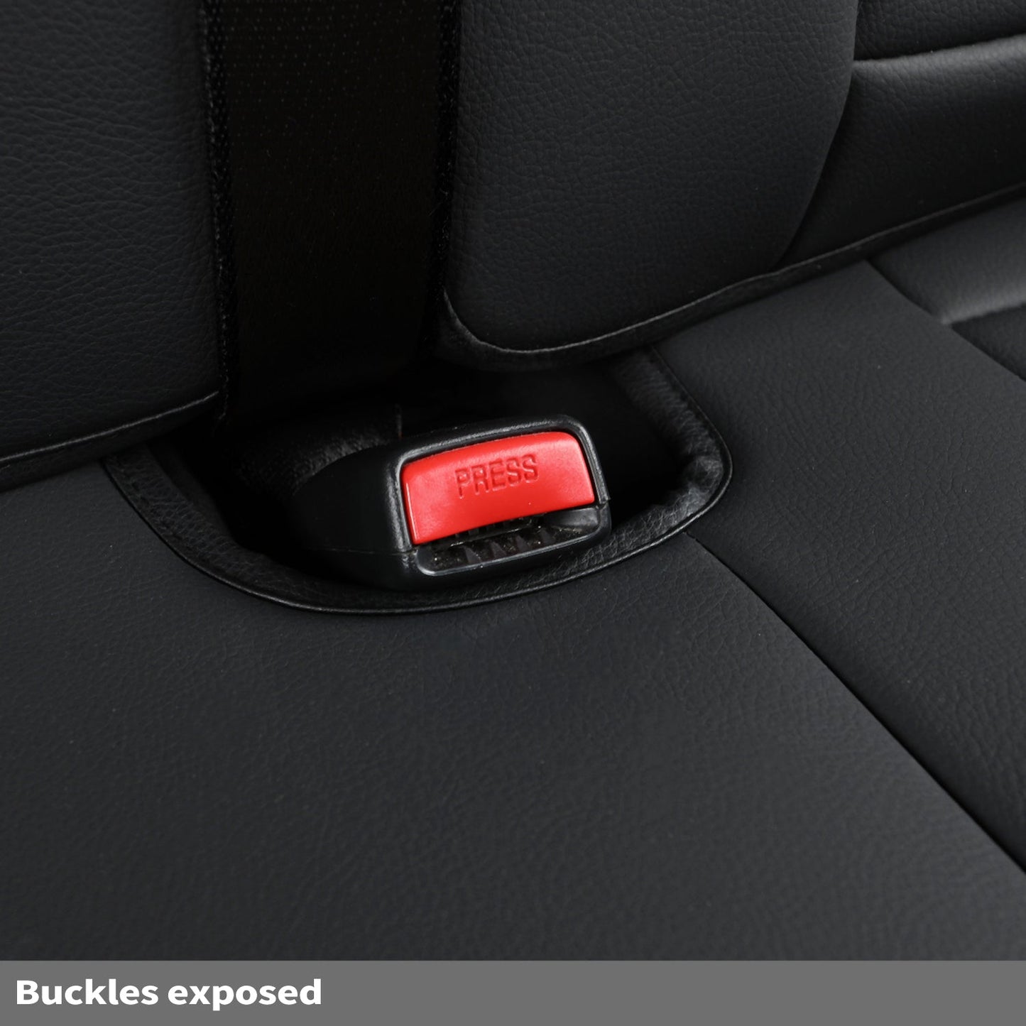 F150 Seat Covers Full Set with Waterproof Leather, Automotive Vehicle Cushion Cover for Cars SUV Pick-up Truck Fit for 2009 to 2024 Ford F150 Carhartt and 2017 to 2023 F250 F350 F450
