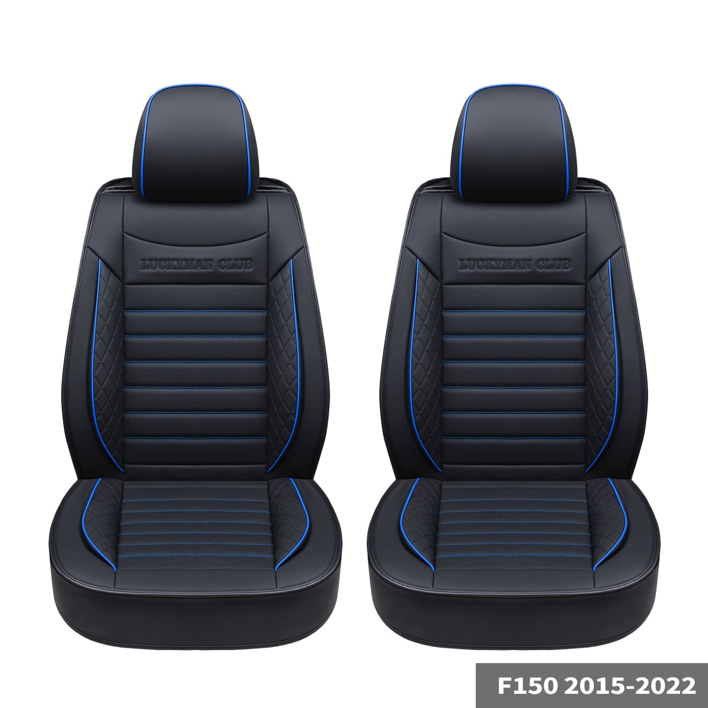 F150 Seat Covers Full Set with Waterproof Leather, Automotive Vehicle Cushion Cover for Cars SUV Pick-up Truck Fit for 2009 to 2024 Ford F150 Carhartt and 2017 to 2023 F250 F350 F450
