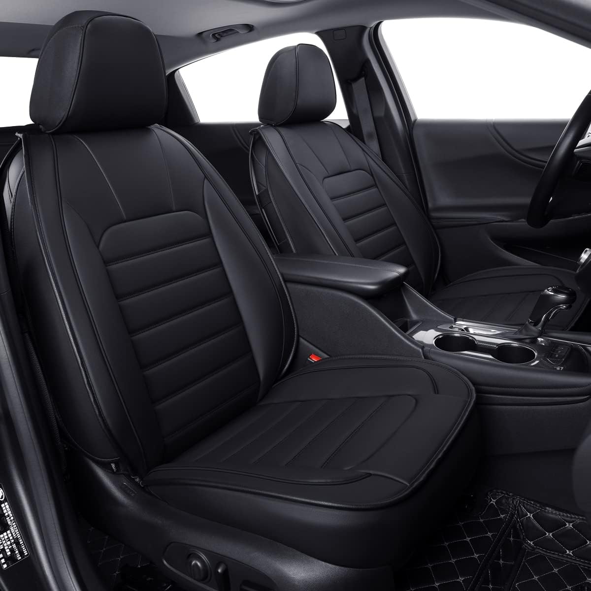 Chevy Malibu Seat Covers fit for 2013-2023 Malibu with Faux Leather