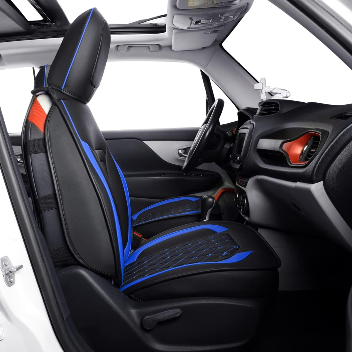 Renegade Seat Covers fit for 2015-2023 Renegade and 2017-2023 Compass with Water Proof Faux Leather