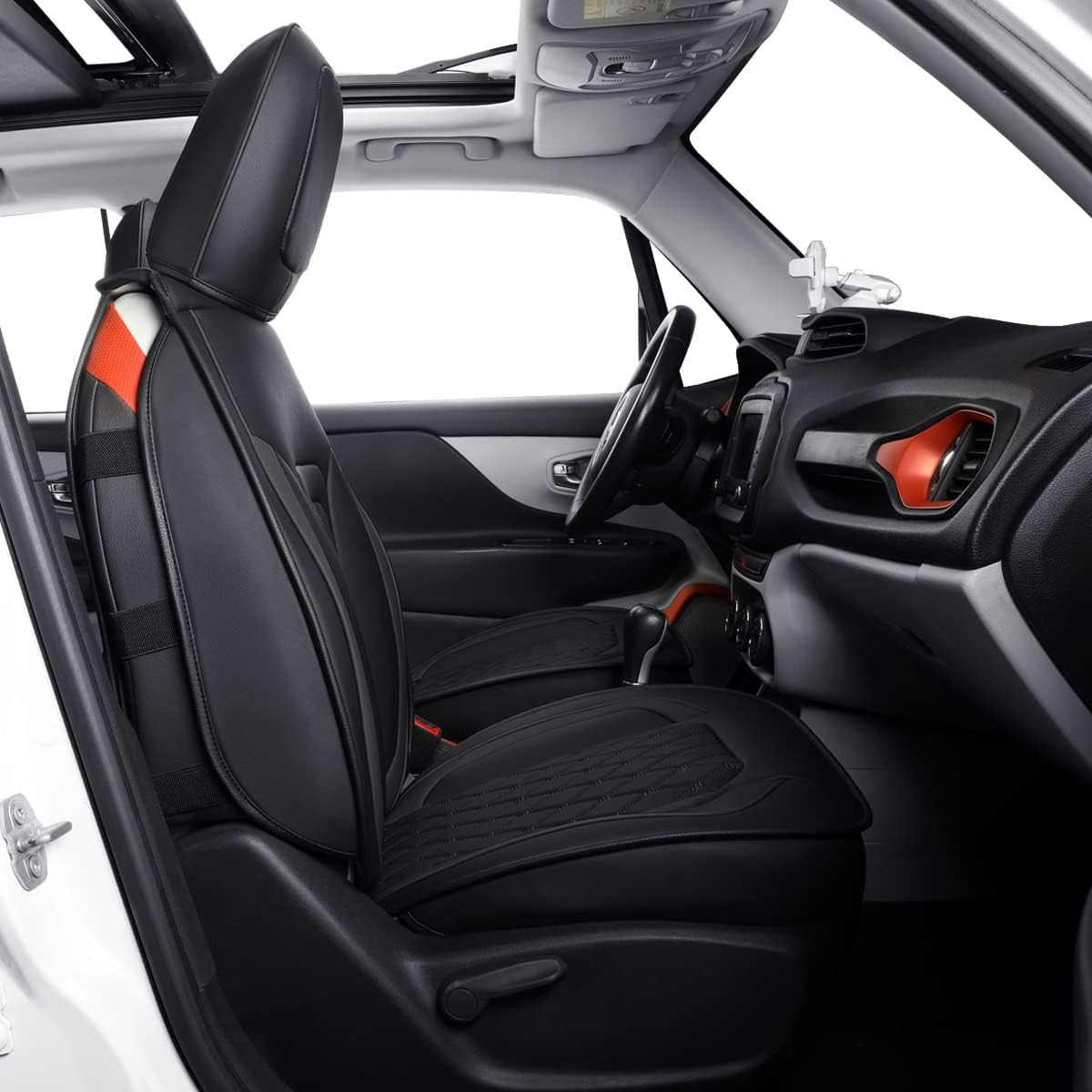 Renegade Seat Covers fit for 2015-2023 Renegade and 2017-2023 Compass with Water Proof Faux Leather