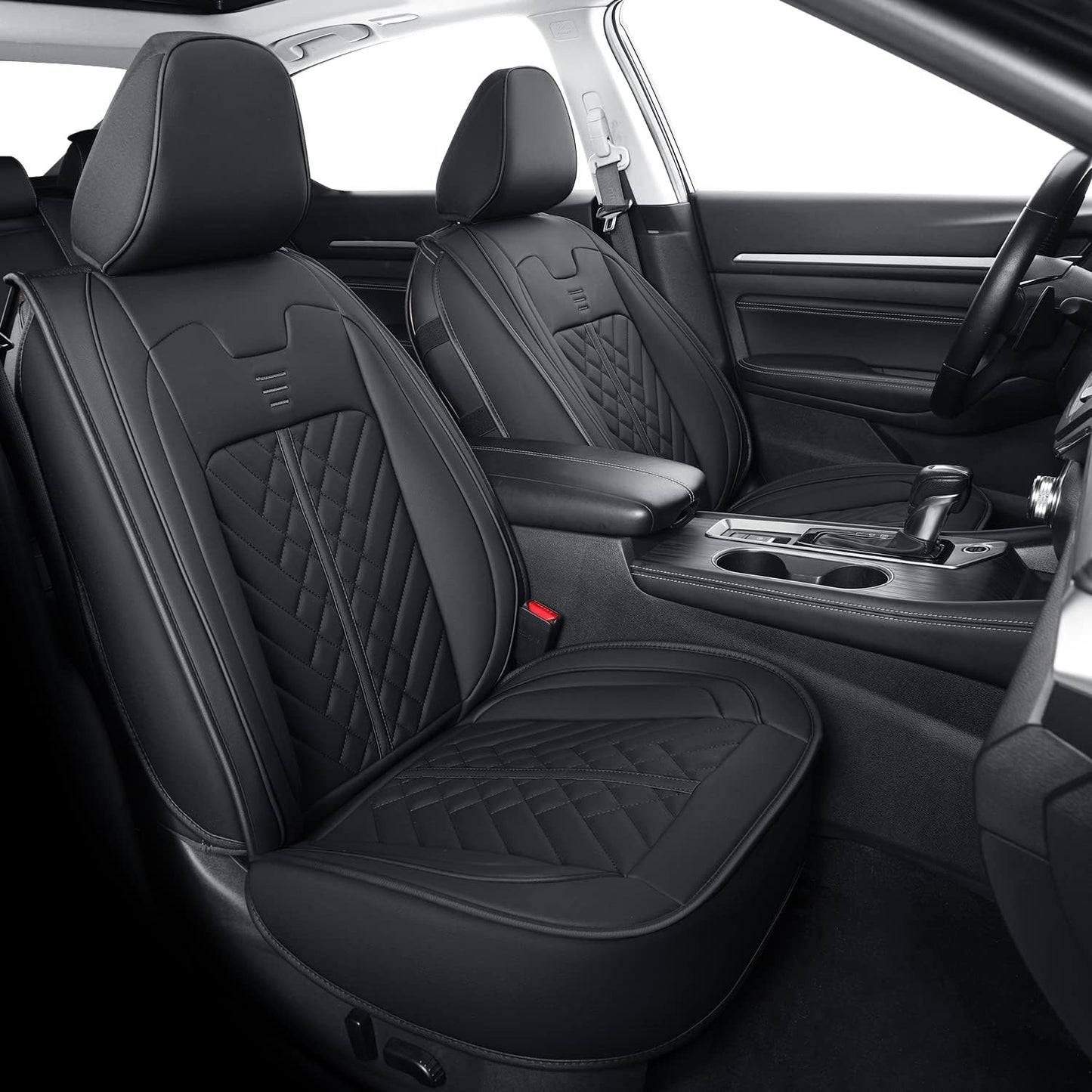 Altima Seat Covers, fit for 2013-2024 Nissan Altima S SR SV SL Platinum Sedan with Water Proof Faux Leather