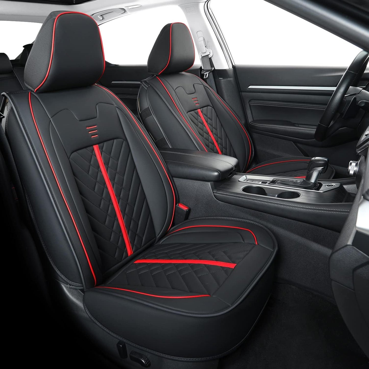 Altima Seat Covers, fit for 2013-2024 Nissan Altima S SR SV SL Platinum Sedan with Water Proof Faux Leather