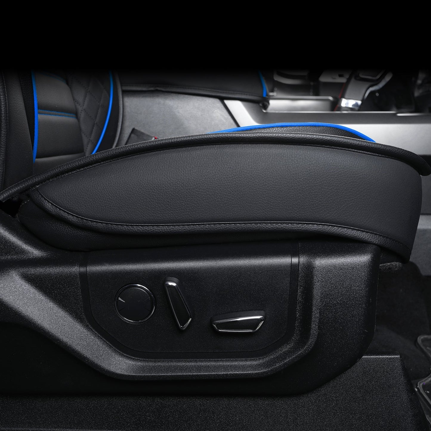 F150 Seat Covers Full Set with Waterproof Leather, Automotive Vehicle Cushion Cover for Cars SUV Pick-up Truck Fit for 2009 to 2024 Ford F150 Carhartt and 2017 to 2023 F250 F350 F450