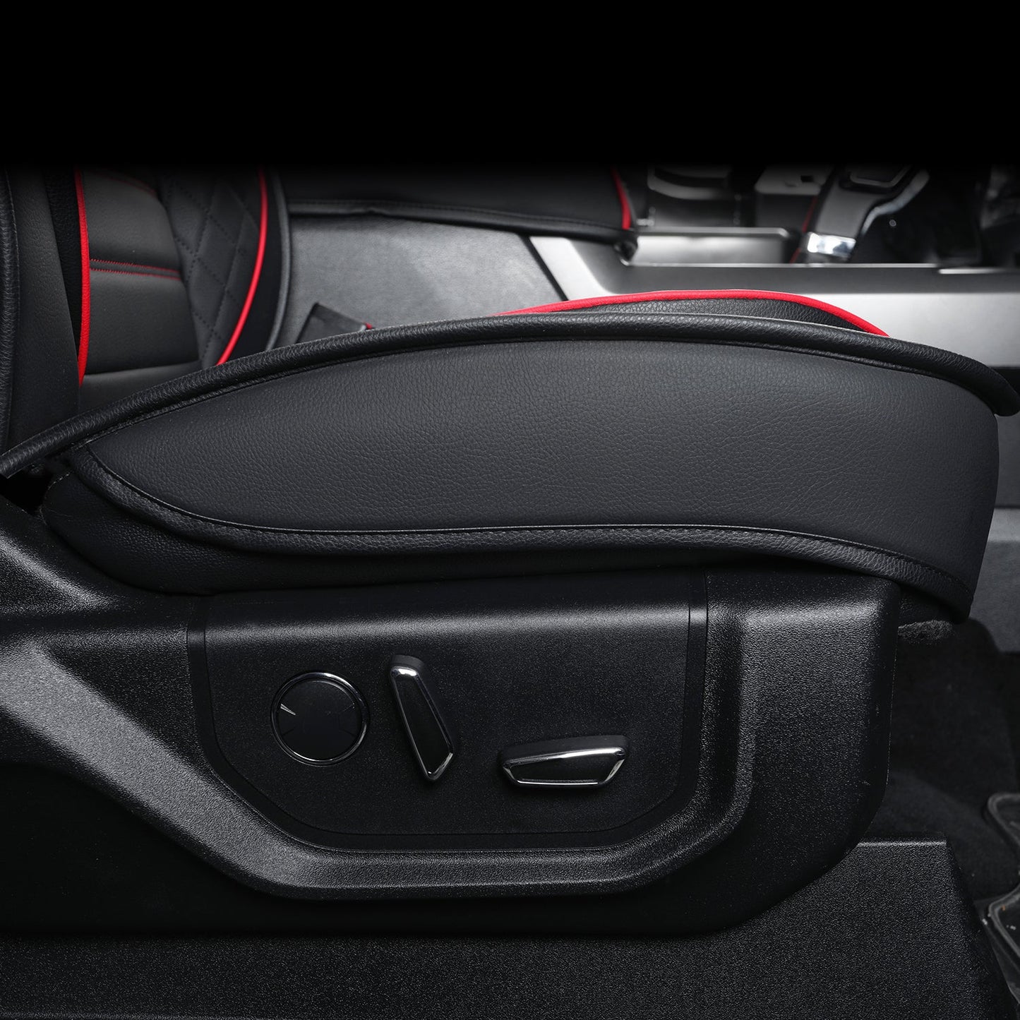 F150 Seat Covers Full Set with Waterproof Leather, Automotive Vehicle Cushion Cover for Cars SUV Pick-up Truck Fit for 2009 to 2024 Ford F150 Carhartt and 2017 to 2023 F250 F350 F450