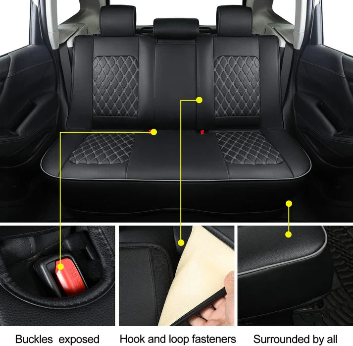 Renegade Seat Covers fit for 2015-2023 Renegade and 2017-2023 Compass with Water Proof Faux Leather