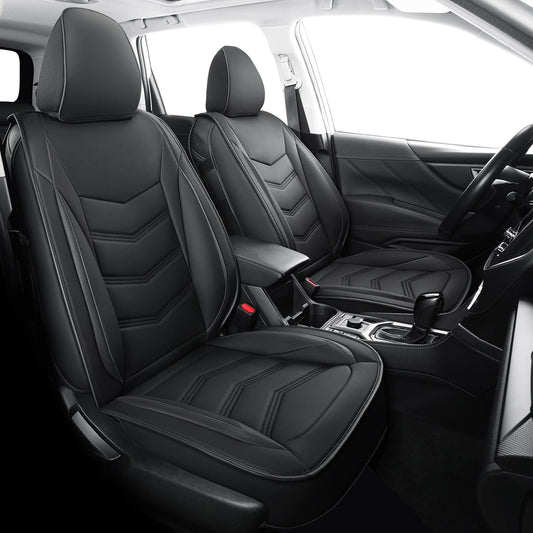 Subaru Seat Forester/Outback Covers Full Set, fit for 2014-2024 Subaru Forester Outback Sport Limited Touring Platinum with Water Proof Faux Leather Versatile, comfortable leather for all seasons